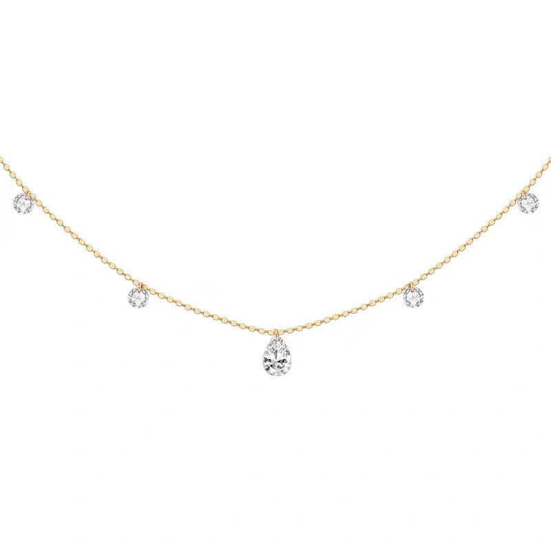 18K Lab Grown Diamond Necklace