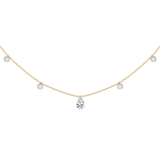 18K Lab Grown Diamond Necklace