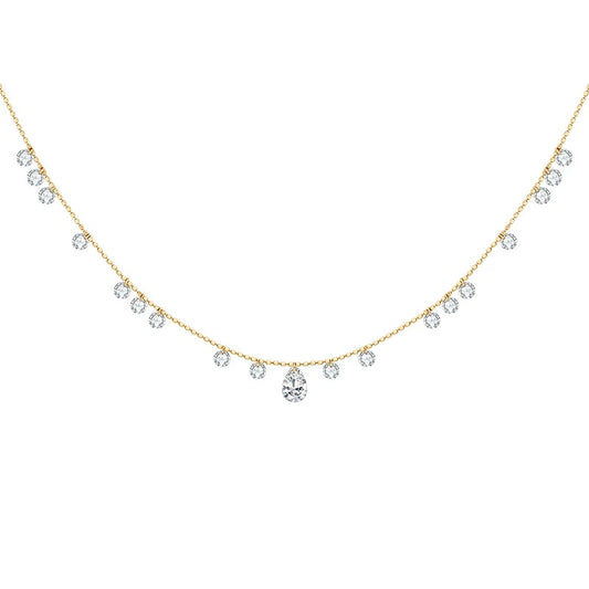 18K Lab Grown Diamond Necklace